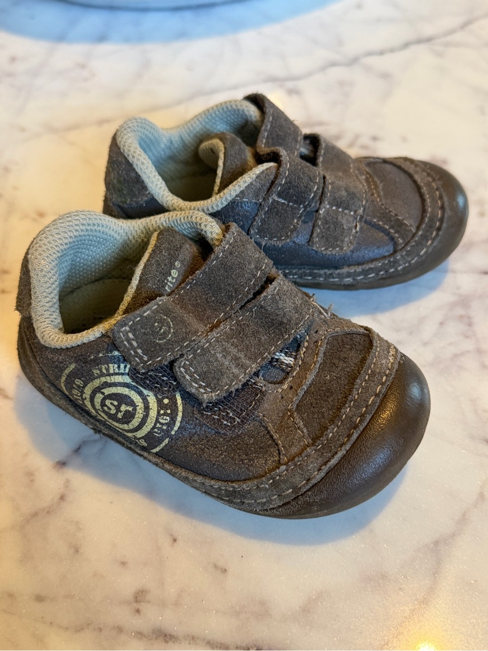 Stride Rite Brown Walker Shoes Boys 5M